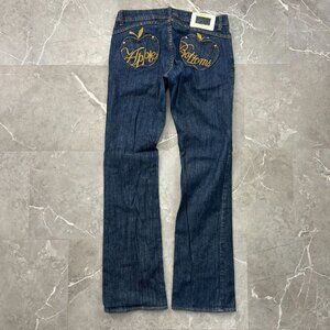 Vintage Apple Bottom Jeans Size 9/10 y2k Hip Hop Streetwear Embroidered 9 / 10